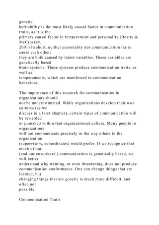 Chapter 6 Personality,Temperament, and CommunicationTraits.docx