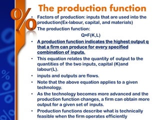 cost of production / Chapter 6(pindyck) | PDF