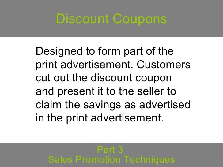 Sms coupon redemption technique
