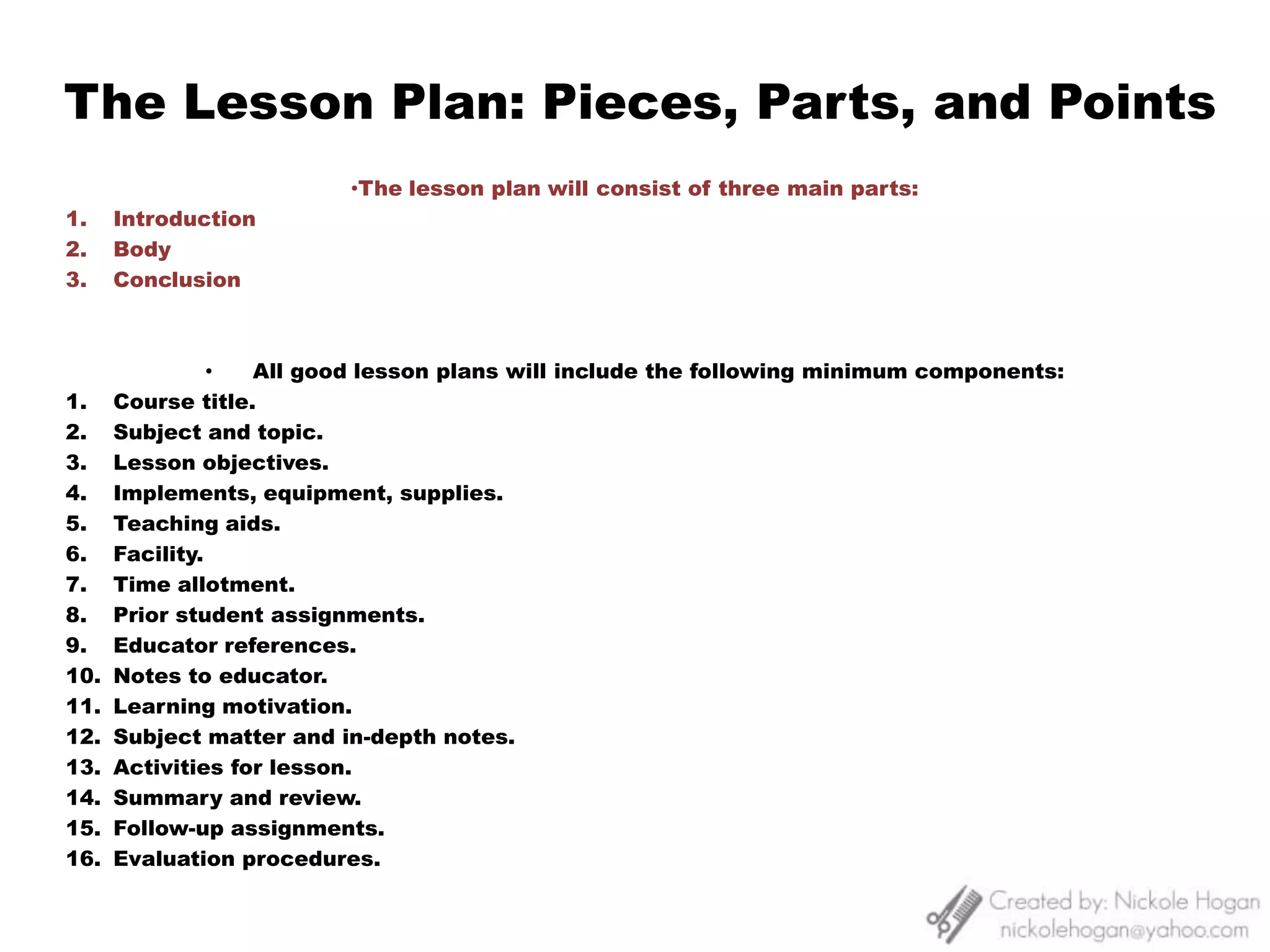 A systematic approach should be used.