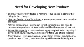 Product, PLC & Product Development | PPTX