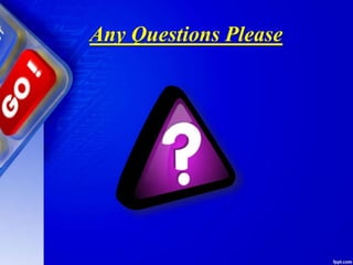 Any Questions Please
 