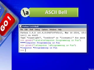 ASCII Bell
a
 