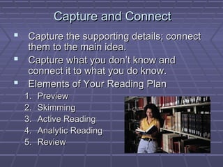 Capture Reading Chapter 6 reading skills (1) | PPT