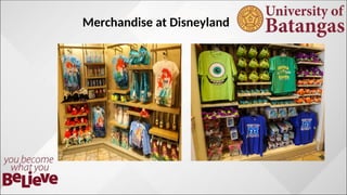 Merchandise at Disneyland
 