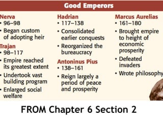 FROM Chapter 6 Section 2
 