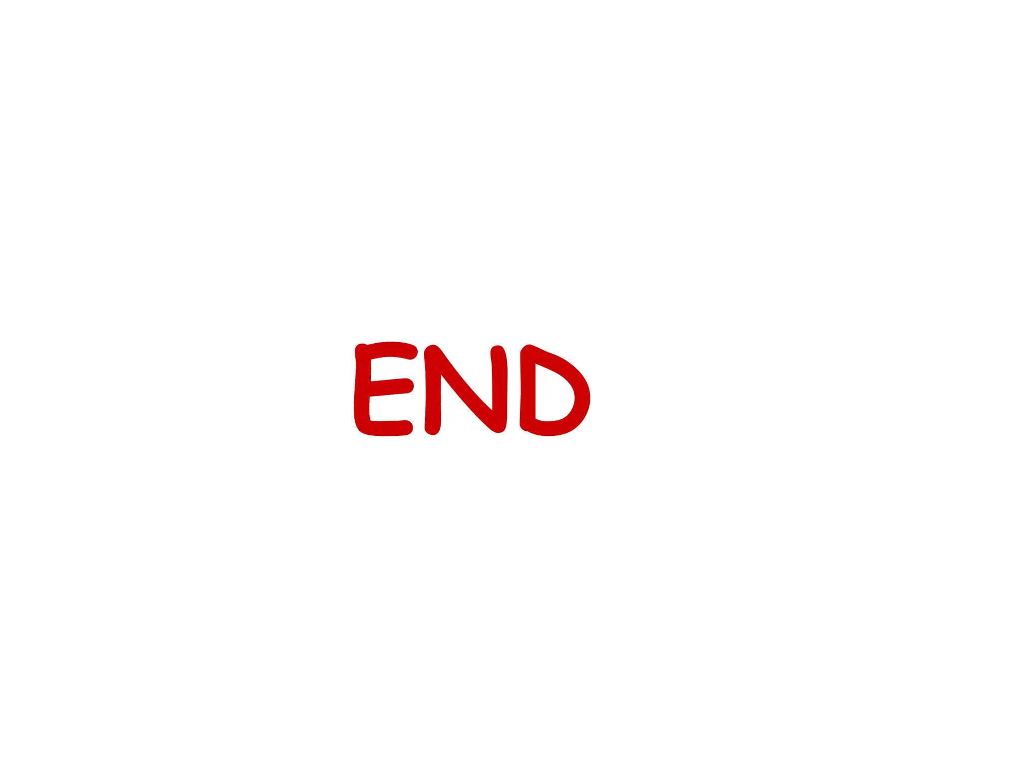 END
 