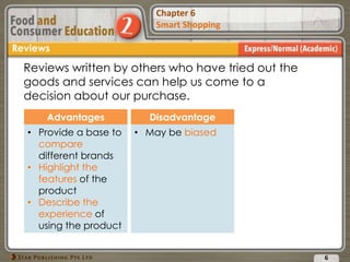 Chapter 6 Smart Shopping | PPTX