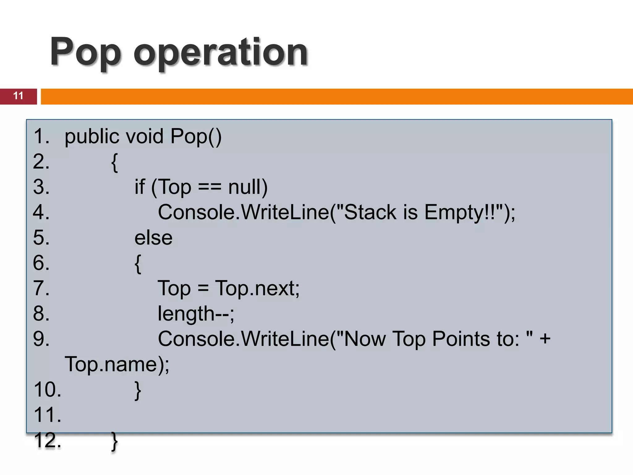 Chapter 6: stack data structure | PPT