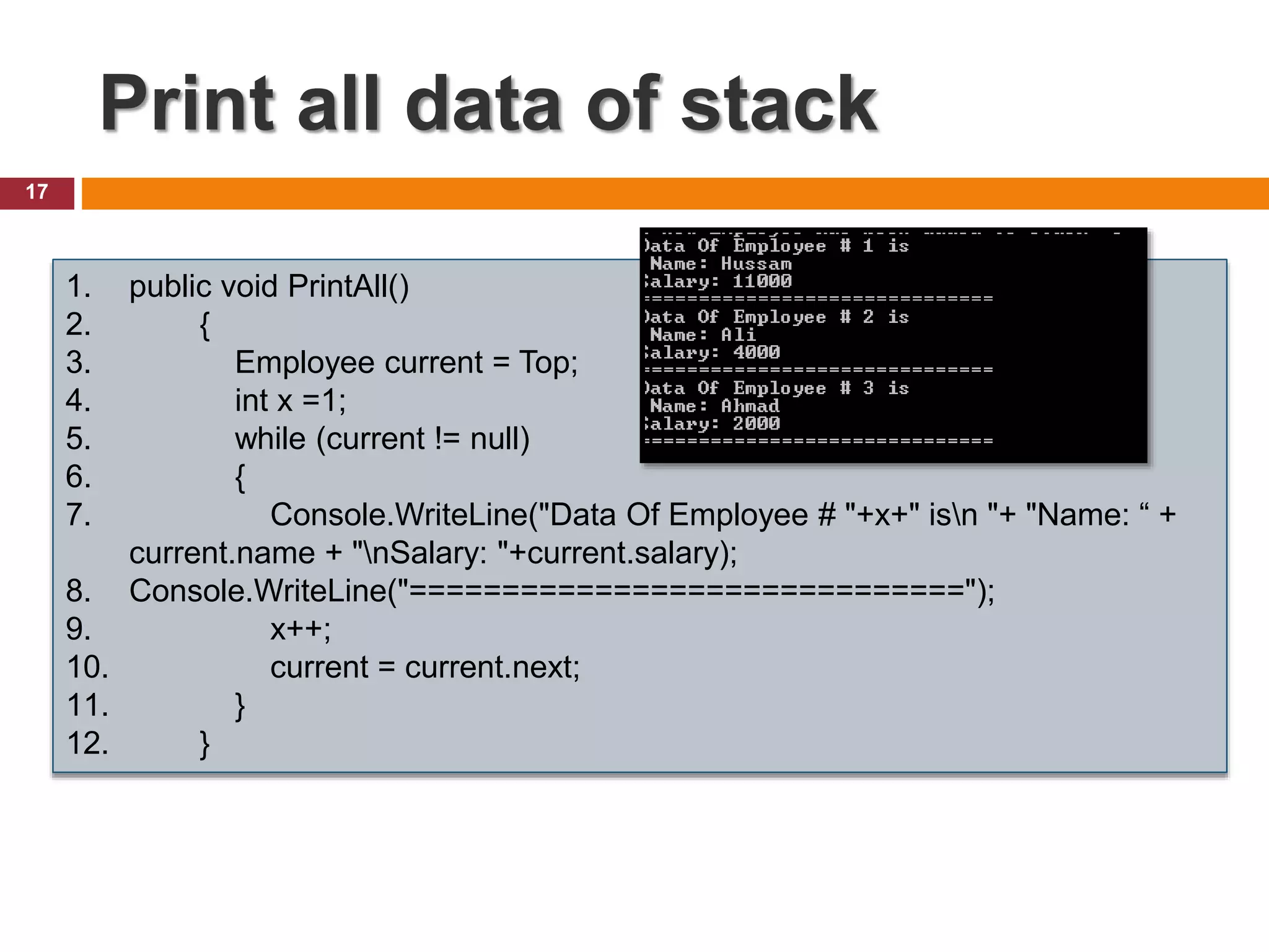 Chapter 6: stack data structure | PPT