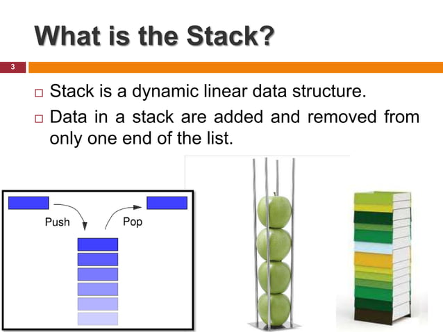 Chapter 6: stack data structure | PPT