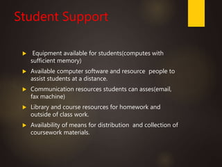 Chapter 6 teaching and distance education | PPTX