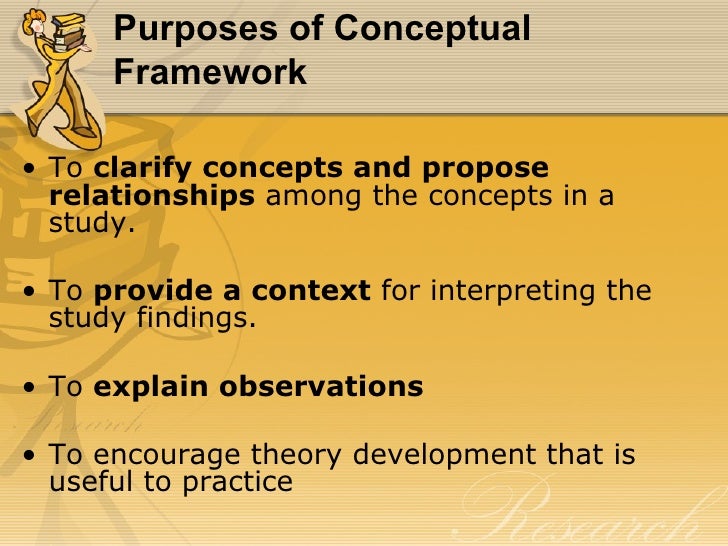 what is the purpose of conceptual framework in research