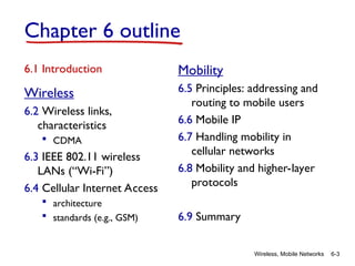 Wireless and Mobile Networking Fundamentals | PPT