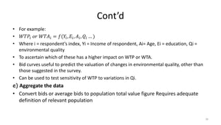 Chapter 6 valuation of environmental resources copy | PPTX