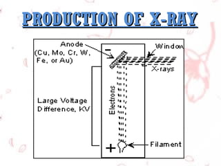 PRODUCTION OF X-RAY

 
