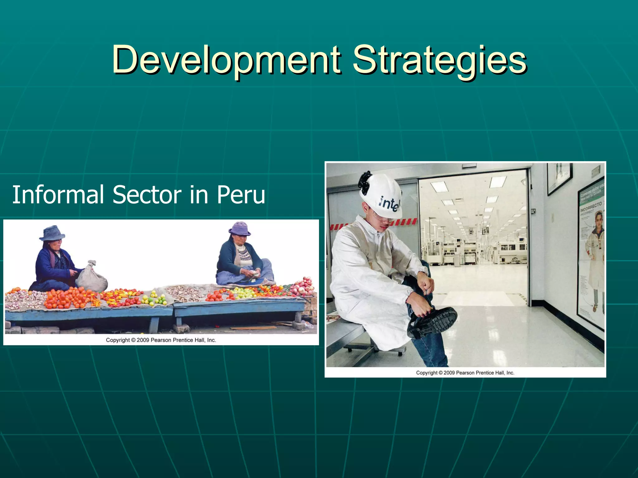 Development Strategies Informal Sector in Peru High Tech in Costa Rica 