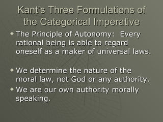 Chapter 7: Deontology | PPT