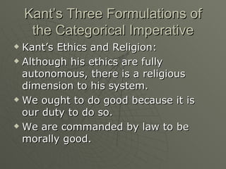 Chapter 7 Deontology