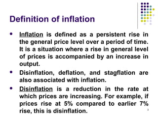 Under Inflation Example Chapter 7 - inflation ,unemployment and underemployment for BBA | PPT