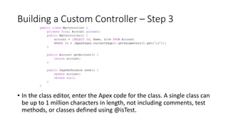 Custom Controllers and Controller Extensions | PPTX