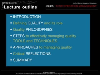 Operation Management chapter 7 | PPT
