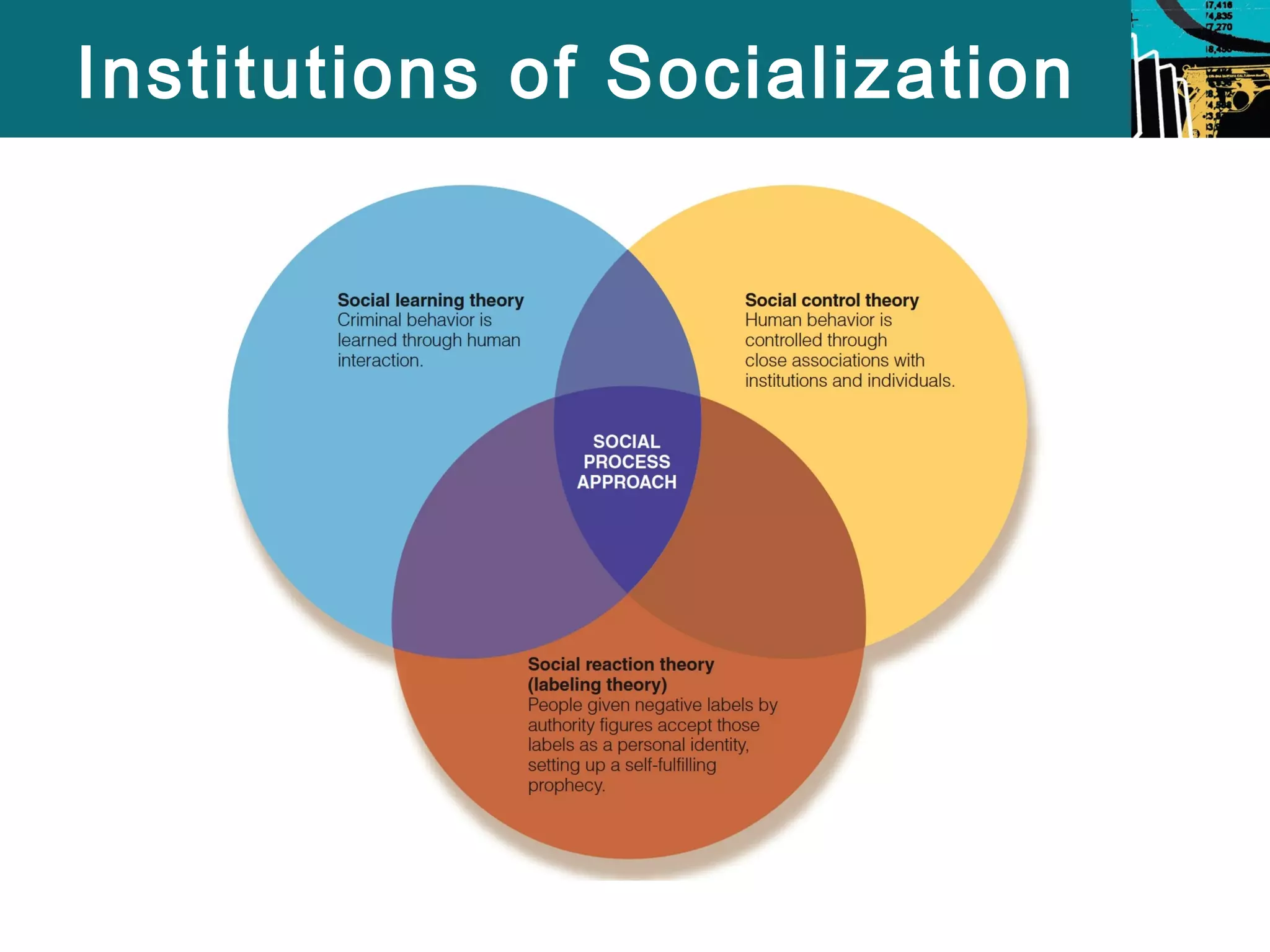 Institutions of Socialization 
 