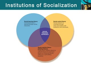 Institutions of Socialization 
 