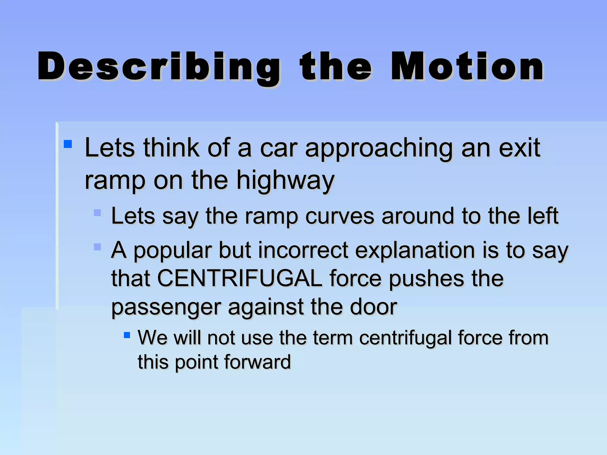 Chapter 7 - Rotational Motion | PPT