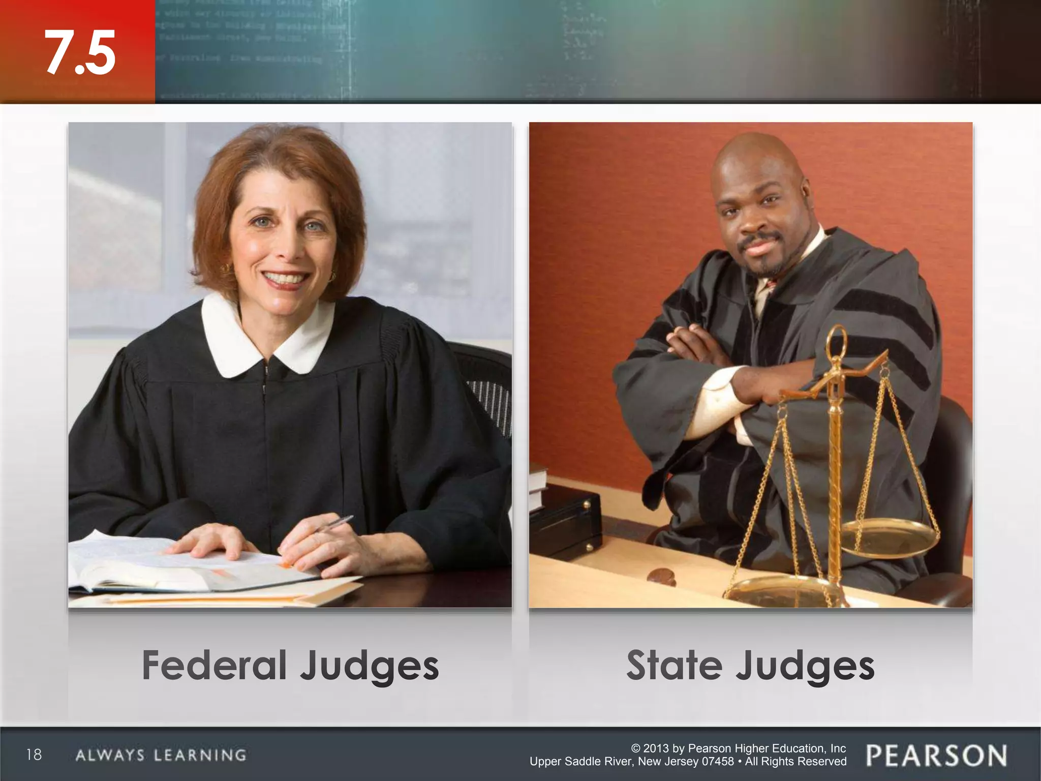 © 2013 by Pearson Higher Education, Inc
Upper Saddle River, New Jersey 07458 • All Rights Reserved18
7.5
 