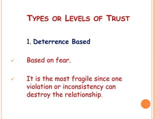 Destroy Inconsistency Chapter 7: Leading and Trust | PPTX