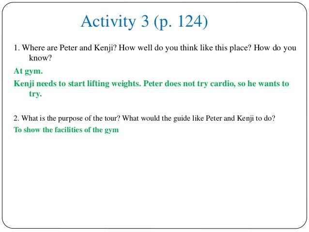 Chapter 7 Health Interactions 1 Listening And Speaking