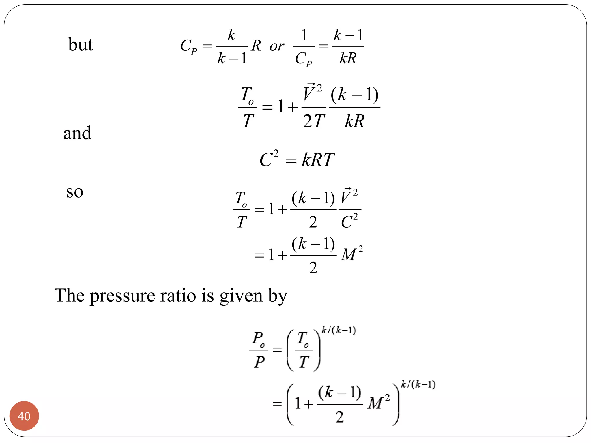Fluid Mechanics Chapter 7. Compressible flow | PDF