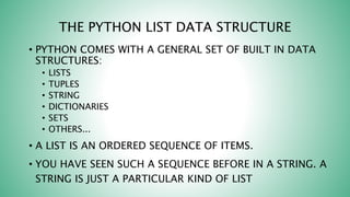 Lists and Tuples | PPTX | Programming Languages | Computing
