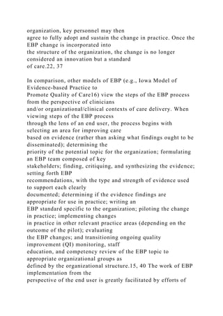 Chapter 7. The Evidence for Evidence-Based Practice Implem.docx