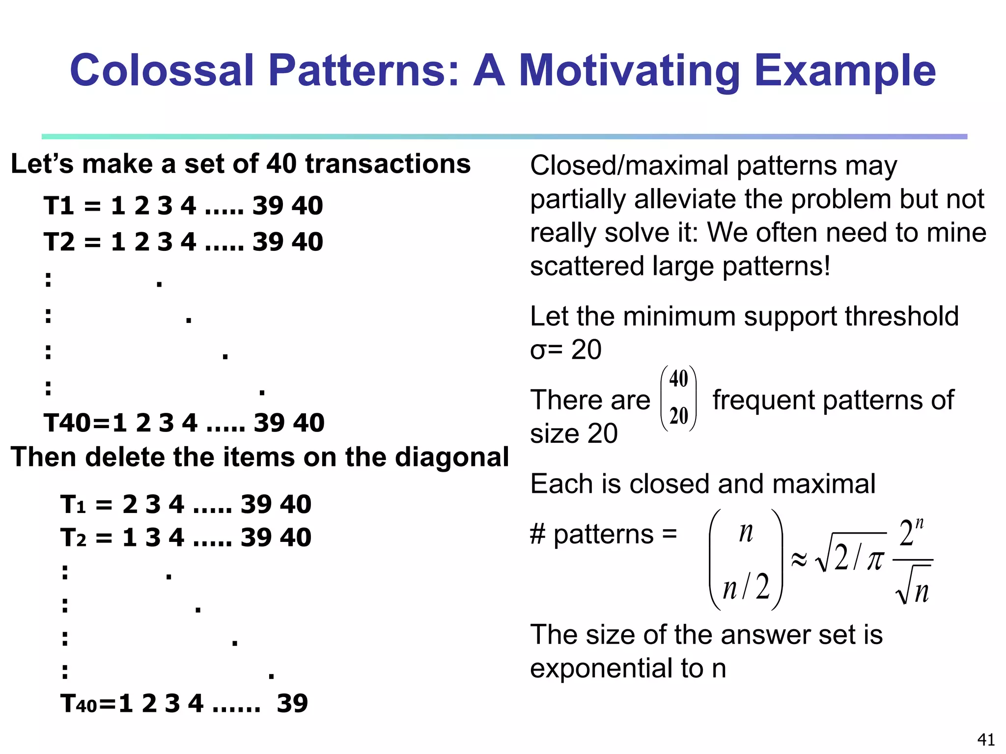 Chapter 7. Advanced Frequent Pattern Mining.ppt | Databases | Computer ...