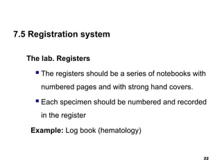 Chapter 7 registration and record and report | PPT