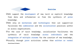 chapter 7.pptx KNOWLEDGE MANAGEMENT INTRODUCTION | PPTX