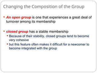 group dynamics in public organization group dynamics in public ...