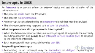 Comprehensive Guide to 8085 Microprocessor I/O Interfacing and ...