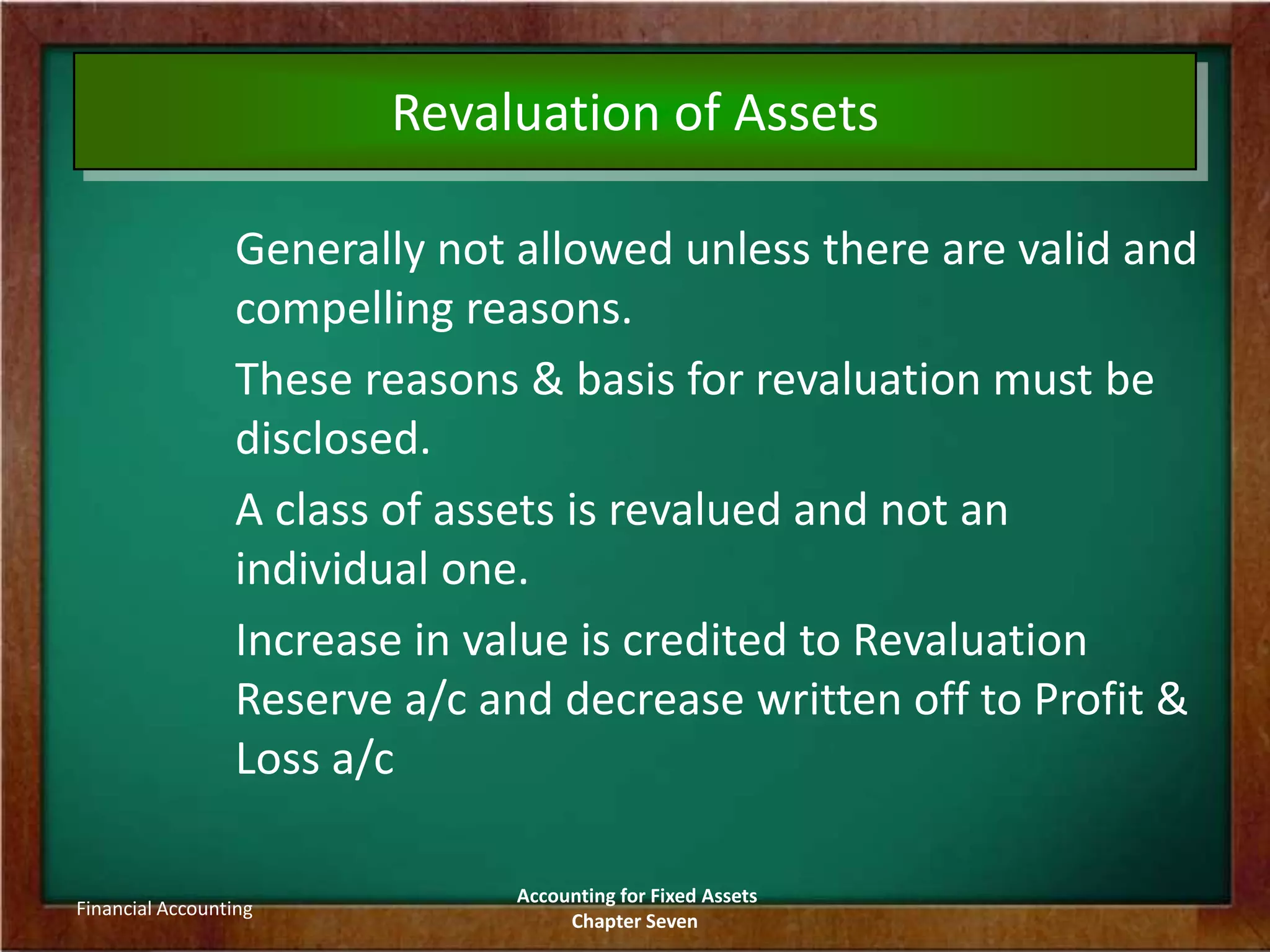 Fixed Assets Accounting | PPTX