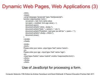 Chapter7-ApplicationLayer.ppt-COMMUNICATION NETWORKS | PPT