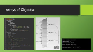 Arrays and Strings | PPTX