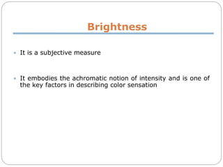 Color Is Subjective Example Color Image Processing................ppt