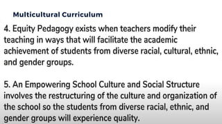 Multicultural Curriculum
 