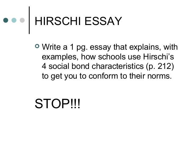Essay on deviance