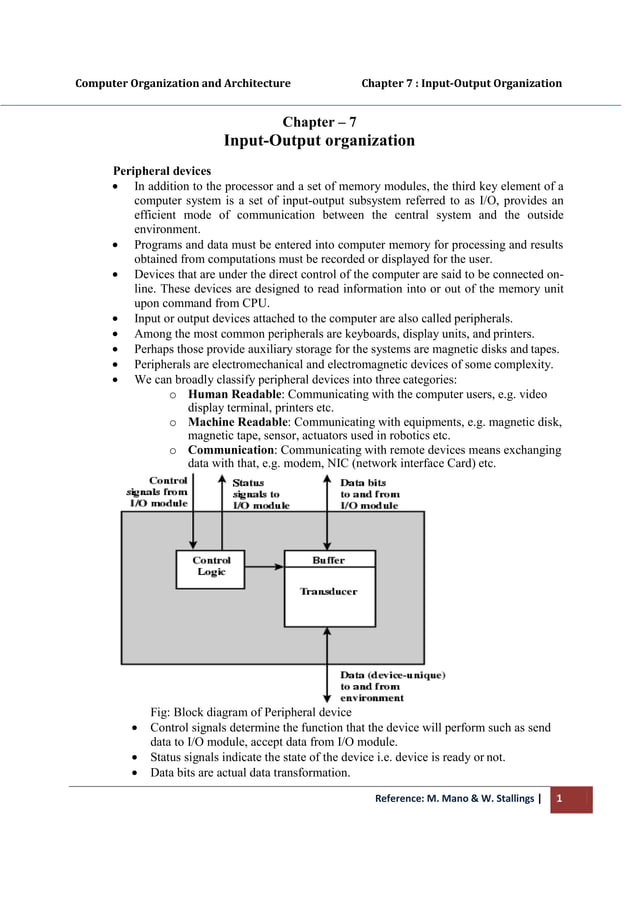 chapter7-input-output-COMPUTER organization.pdf