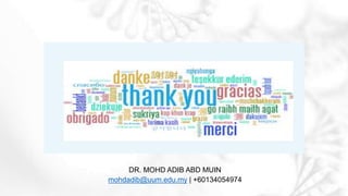 DR. MOHD ADIB ABD MUIN
mohdadib@uum.edu.my | +60134054974
 