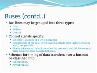 Input Bus Line input and output organization in computer architecture | PPT