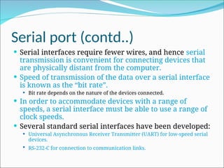 input and output organization in computer architecture | PPT